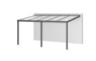 Aluminium aanbouwveranda Velvetline 500 x 250 cm - Polycarbonaat dak