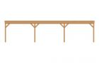 Aanbouwveranda plat front 1100