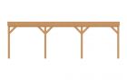 Aanbouwveranda plat front 800