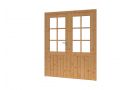 Douglas paneeldeur dubbel 2x 830x1930mm + kozijn 1796x2001mm bw 780mm