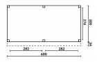 DHZ Buitenverblijf Easyline Platdak - 600 x 300 cm