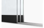 Glasschuifsysteem Comfort Luxe 3050x2000/2350 mm - Helder glas - 3-spoor