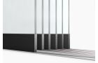 Glasschuifsysteem Comfort Luxe 6050x2000/2350 mm - Helder glas - 6-spoor