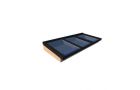 Lichtstraat Douglas Lessenaarsdak (incl. Glas) 762x1250mm  - Zwart (Ral 9005)