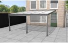 Aluminium aanbouwveranda Velvetline 500 x 400 cm - Polycarbonaat dak