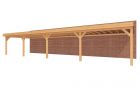 Y100124 - aanbouwveranda 1400cm x 400cm