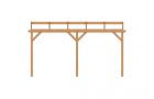 Y100128 - Aanbouwveranda schuin front 500 x 300