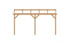 Y100133 - Aanbouwveranda schuin front 500 x 350
