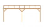 Y100140 - Aanbouwveranda schuin front 700 x 400