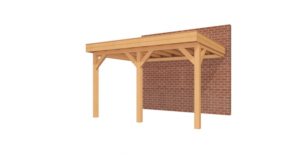 Y100082 - aanbouwveranda 400cm x 300cm