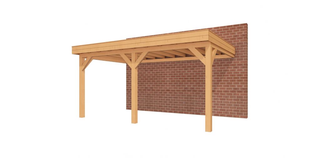 Y100083 - aanbouwveranda 500cm x 300cm