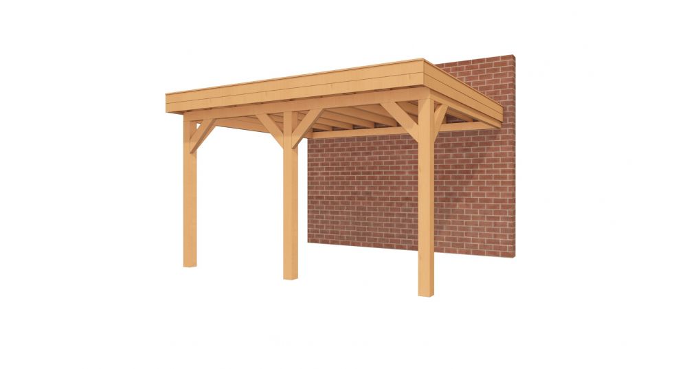 Y100097 - aanbouwveranda 400cm x 350cm