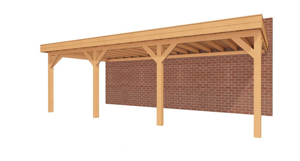 Y100101 - aanbouwveranda 750cm x 350cm