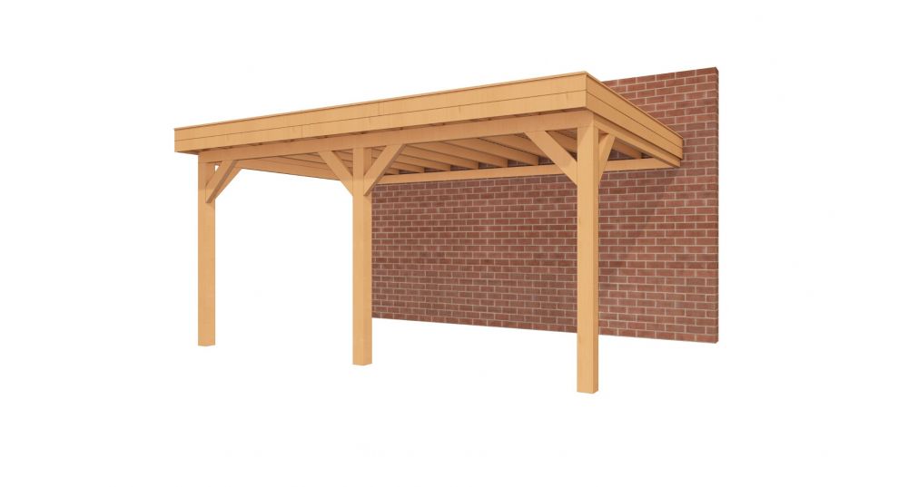 Y100098 - aanbouwveranda 500cm x 350cm